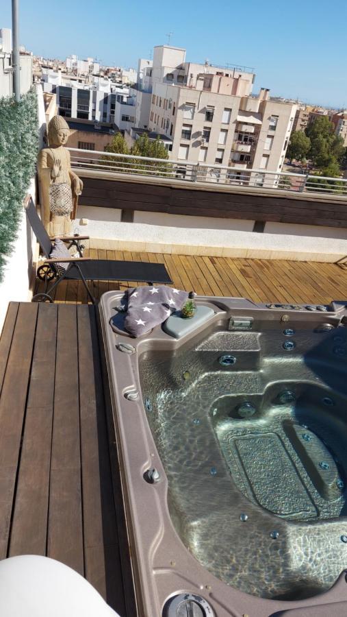 Apartmán Atico De Lujo Con Jacuzzi Climatizado En Terraza Elche Exteriér fotografie