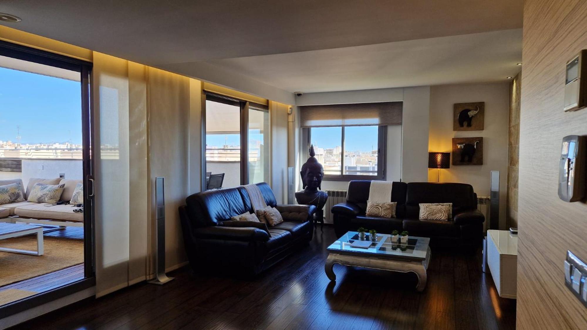 Apartmán Atico De Lujo Con Jacuzzi Climatizado En Terraza Elche Exteriér fotografie